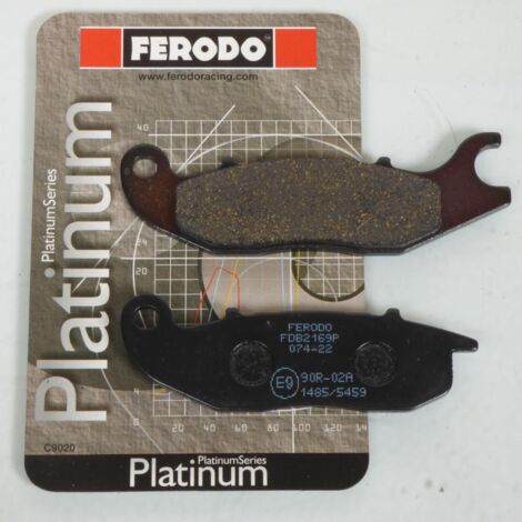 Plaquette de frein Ferodo pour Moto Rieju 125 NKD 2008 à 2009 AV (1/2)