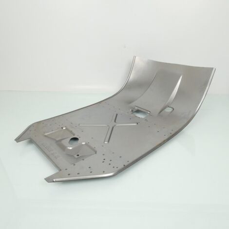 Marche pied tôle rénovation RMS pour scooter Piaggio 50 Vespa (1/4)