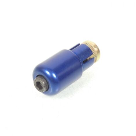 Embout de guidon 749526BH Bleu anodisé pour scooter Peugeot 50 (1/4)
