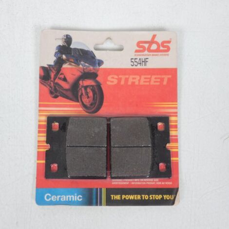 Plaquette de frein SBS pour Moto BMW 800 GS 1988 à 1994 554HF (1/2)