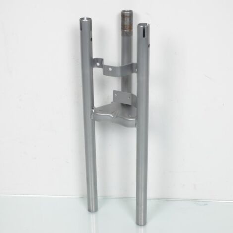 Corps de fourche supérieur gris pour mobylette Peugeot 50 103 MVL (1/5)