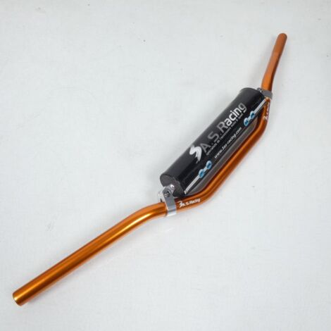 Guidon Ø22mm Orange universel 3AS Racing pour moto KTM 85 SX (1/4)