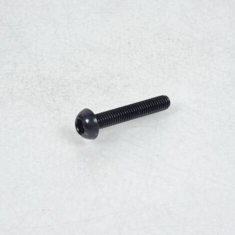 Vis dôme BTR 5mm M6 pas 100 35mm anodisé Noir 3AS Racing pour (1/2)