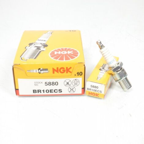 Bougie d'allumage NGK pour Auto BR10ECS / 5880 / 10 Neuf (1/3)