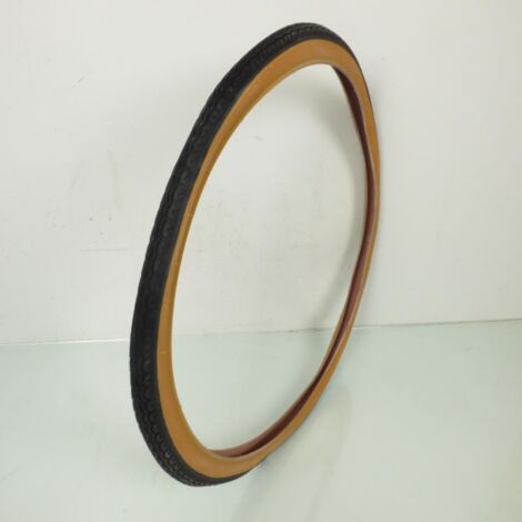 Pneu pour velo 26 pouces Hutchinson urbain flanc beige 40-584 (1/4)