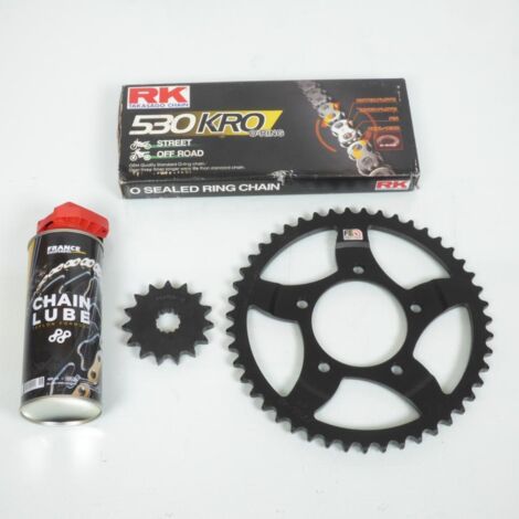 Kit chaîne France Equipement pour Moto Suzuki 650 Bandit 2005 à