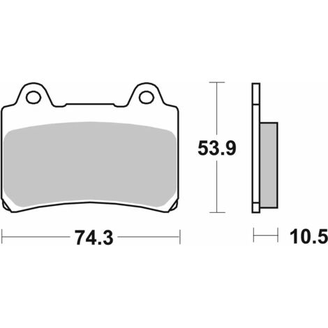AHL Paire Plaquette De Frein Arrière Semi-Métal Pour Yamaha TDM 850, XJ 900 Diversion, XJR 1300 - Haute Performance & Sécurité