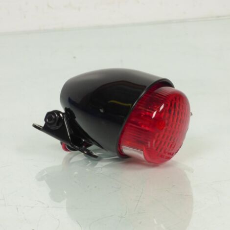 Feu arrière rond rouge et noir à ampoule Brazoline modèle Texas (1/5)