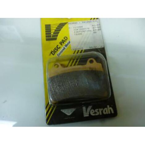 Plaquette de frein Vesrah pour Moto Yamaha 750 FZ Genesis 1989 à (1/2)