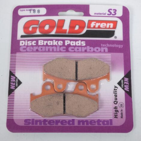 Plaquette de frein Gold Fren pour Quad Yamaha 450 Yfz R 2011 à (1/2)