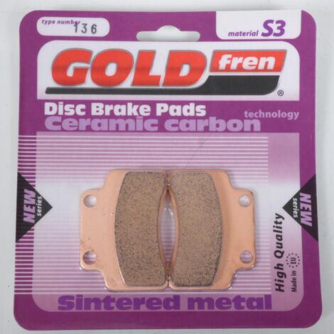 Plaquette de frein Gold Fren pour Scooter Kymco 125 Matrix 2006 à (1/2)