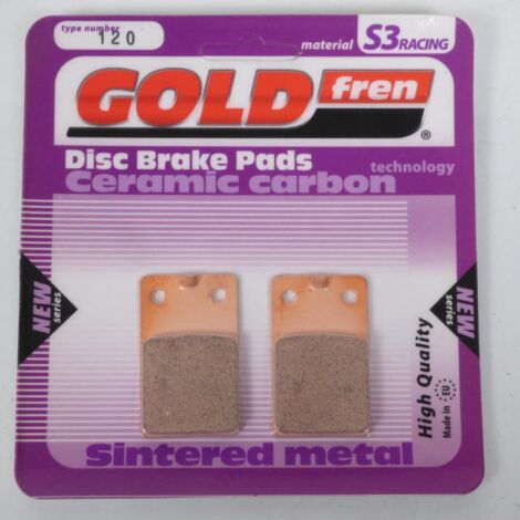 Plaquette de frein Gold Fren pour Scooter Malaguti 50 Crosser Cr1 (1/2)