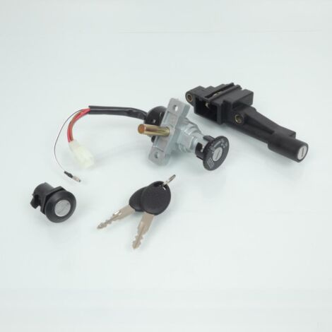 Kit serrure RMS pour Scooter Malaguti 50 Crosser Cr1 1995 à 1998 (1/2)