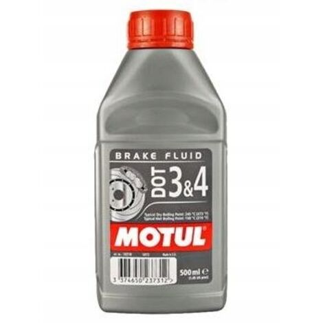LIQUIDE DE FREIN MOTUL FLUID DOT 3 4 QUAD CROSS MOTO QUALITÉ
