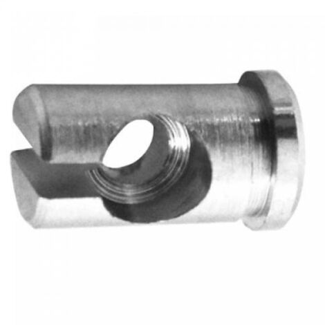 Butée de câble fendue Ø8mm x L15mm pour levier de frein mobylette (1/2)