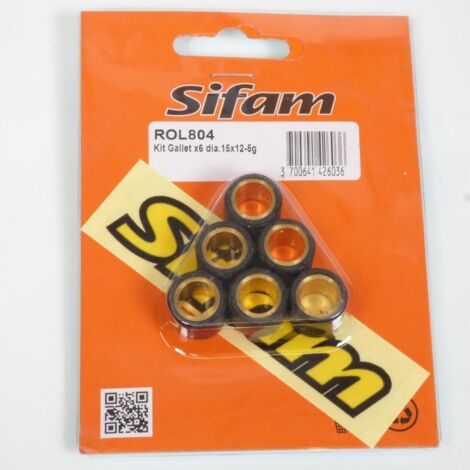 Galet rouleau de variateur Sifam pour Scooter MBK 50 Yn-F Ovetto (1/2)