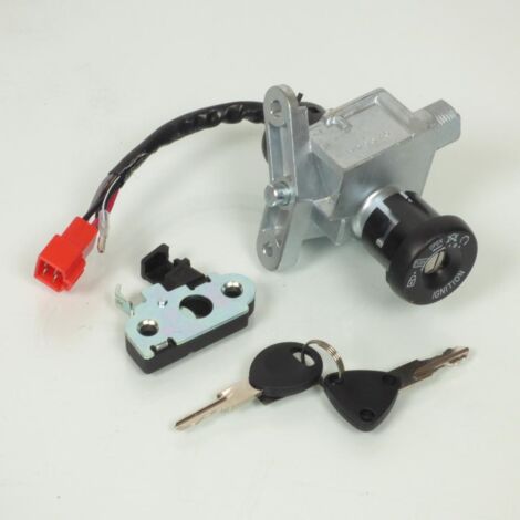 Kit serrure Teknix pour Scooter MBK 50 Ovetto 2003 à 2008 5 fils (1/5)