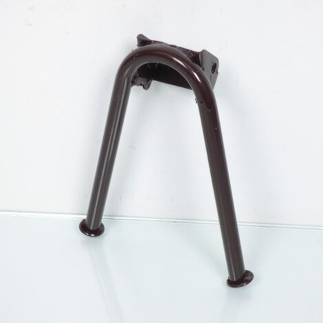 Béquille centrale marron pour mobylette MBK 88 hauteur 215mm Neuf (1/4)