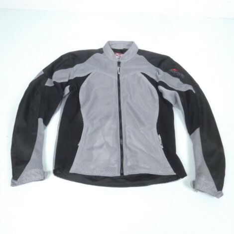 Blouson été moto Taille L Mike the bike Air Evo 2 gris et noir