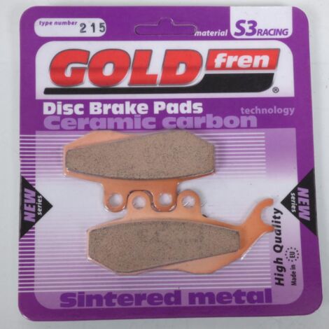 Plaquette de frein Gold Fren pour Triumph 750 Trident 1992 à 1998 (1/3)