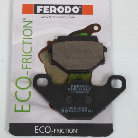 Plaquette de frein Ferodo pour Quad TGB 600 Target 2018 à 2022 AR