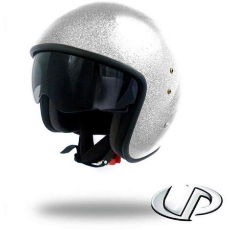 Casque jet UP pour Homme / Femme UP Taille XXL Smart glitter