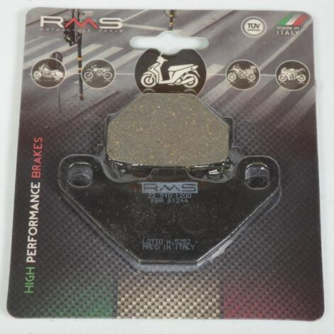 Plaquette de frein RMS pour Quad Kymco 50 MXU 2006 à 2007 A10030 (1/2)