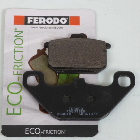 Plaquette de frein Ferodo pour Moto Kawasaki 800 VN 1995 à 1998