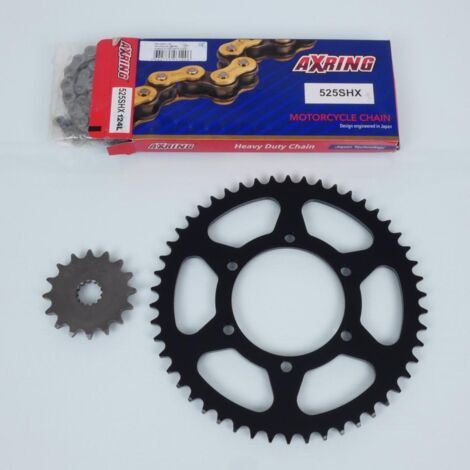 Kit chaîne Axring pour moto Triumph 800 Tiger Xrx 2015 à 2019 (1/2)