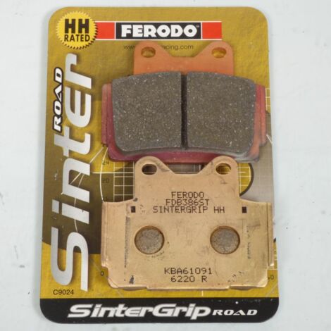 Plaquette de frein Ferodo pour Moto Yamaha 125 Rd Lc2 Ypvs 1985 à (1/5)