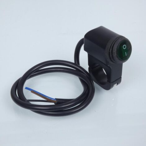 Bouton interrupteur ON/OFF étanche 12V Kyoto à témoin lumineux (1/4)