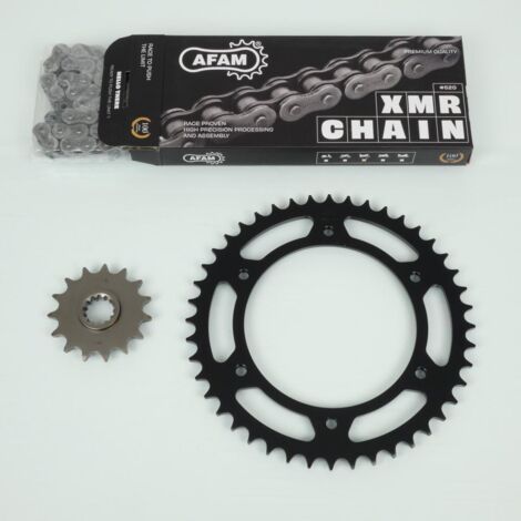 Kit chaîne Afam pour moto Aprilia 650 Pegaso Trail 2006 à 2007 (1/3)