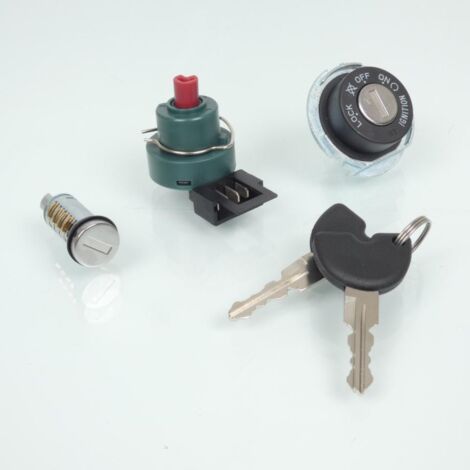 Kit serrure RMS pour Scooter Piaggio 50 Zip 2T 2008 à 2013 643133 (1/2)