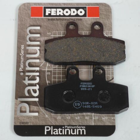 Plaquette de frein Ferodo pour Scooter Honda 50 Bali 1996 à 2001 (1/2)