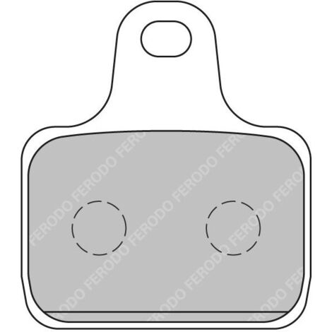 Plaquette de frein Métal Fritté Sinter Grip Race - R90 (1/2)