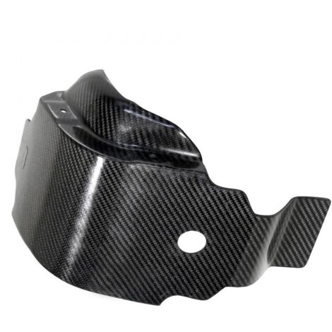 Sabot semelle protection moteur carbone Leovince pour moto Suzuki (1/3)