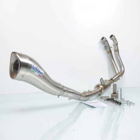 Ligne pot échappement silencieux inox Leovince pour moto Honda CB (1/5)