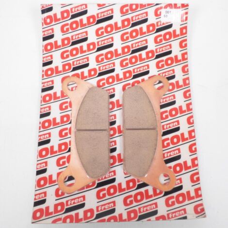 Plaquette De Frein Gold Fren Pour Moto Harley Davidson 1340 Fxrs