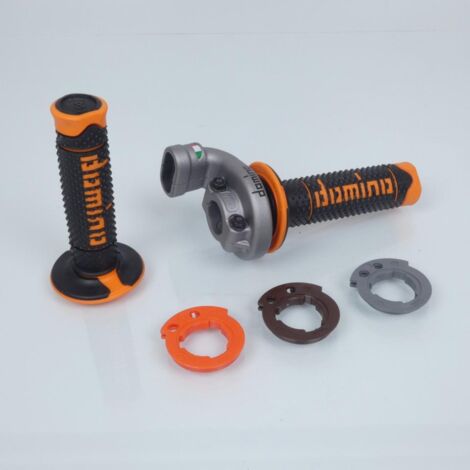 Poignée gaz tirage rapide Domino KRK Evo pour moto Husqvarna 4T (1/2)