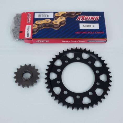 Kit chaîne Axring pour moto Honda 1000 Cbf Fa/Abs 2006 à 2011 (1/2)