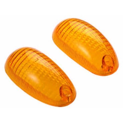 Cabochon de clignotant Teknix pour Scooter Piaggio 50 NTT Avant (1/2)