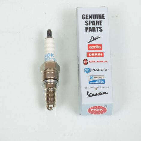 Bougie d'allumage ER9EH-6N / 641387 pour scooter Piaggio 50 Fly (1/2)