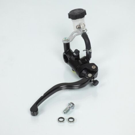 Maître cylindre de frein avant hydraulique radial noir pour moto (1/5)