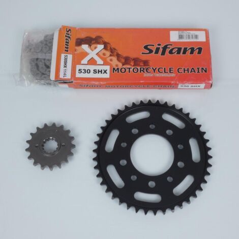 Kit chaîne Sifam pour moto Honda 1000 CBR F 1989 à 1995 17x42