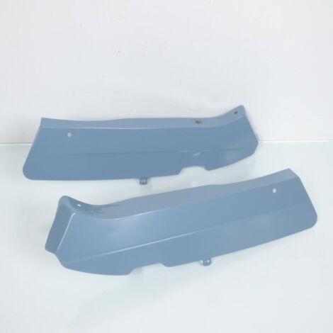 Paire de caches latéraux gris bleu pour mobylette MBK 88 capotage