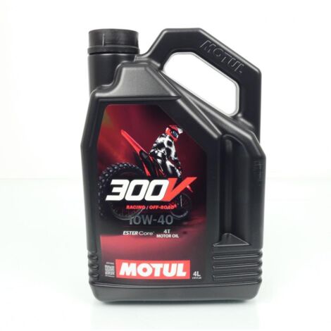 Huile Moteur MOTUL 300V OFF ROAD 10W40 4L