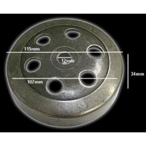 Cloche d embrayage pour scooter Shenke 50 Solana Chinois Neuf (1/3)