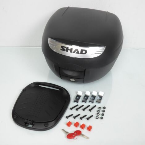 Top case 26L Shad SH26 pour 1 casque jet pour moto scooter deux