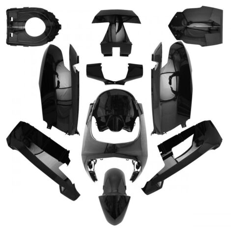Kit carénage noir brillant pour scooter Peugeot 50 Vivacity 2008