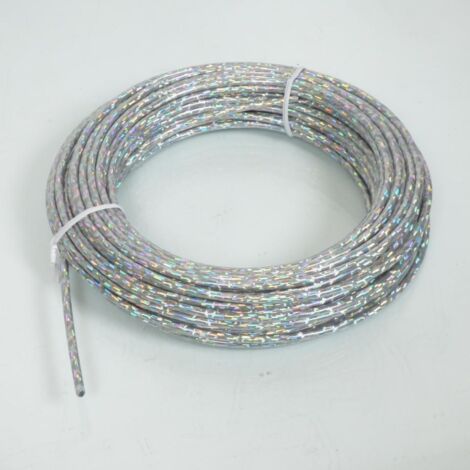 Rouleau de gaine lazer chrome 25m 26/10 petite Tun'R pour moto (1/4)